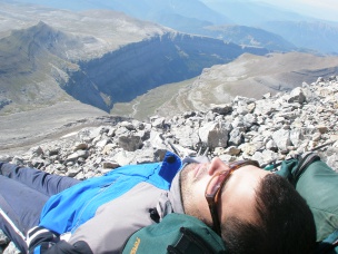 Descanso en el Pirineo de Huesca